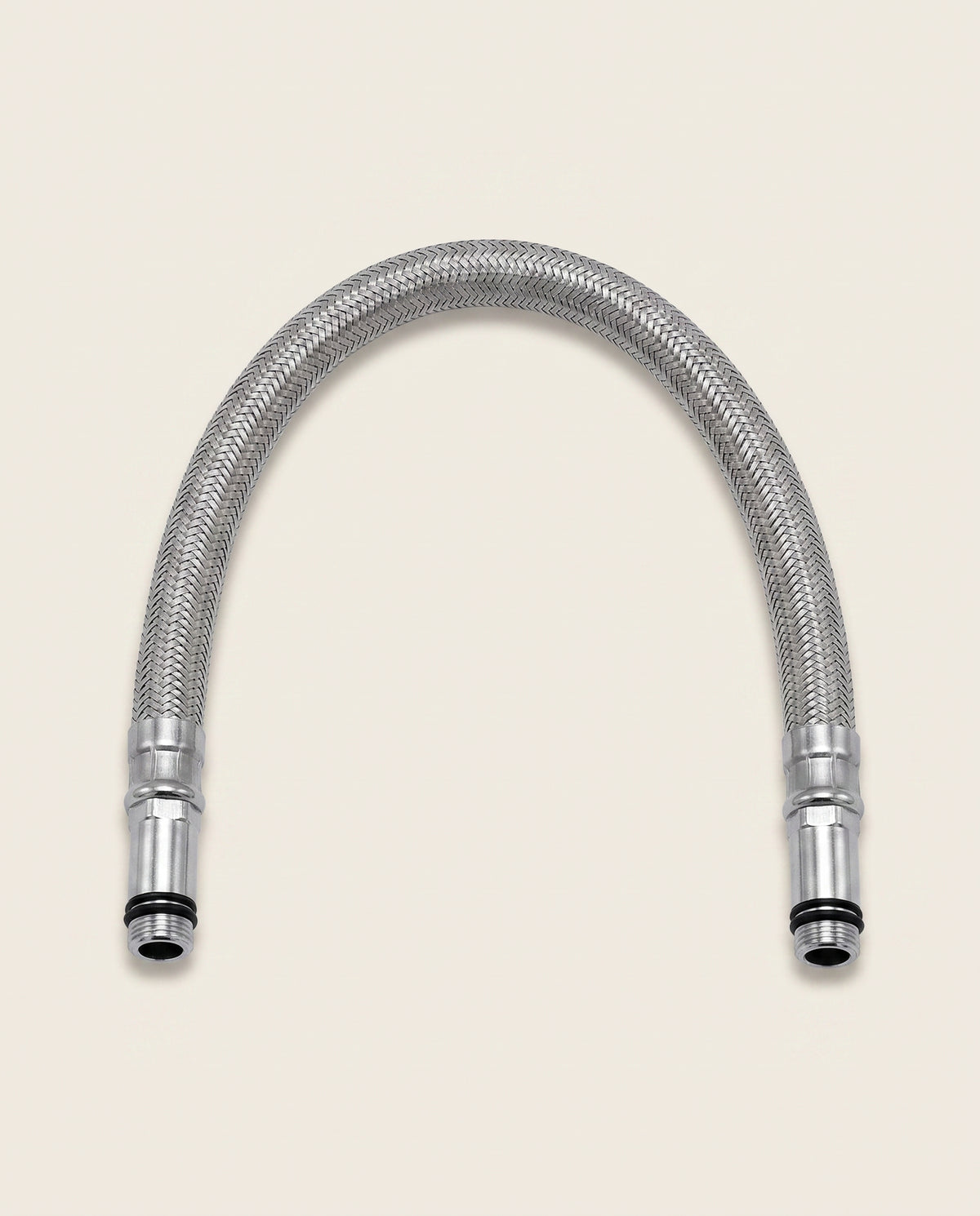 Tuyau flexible tressé en acier inoxydable pour robinet, filetage M10, 40 à 60 cm - hero
