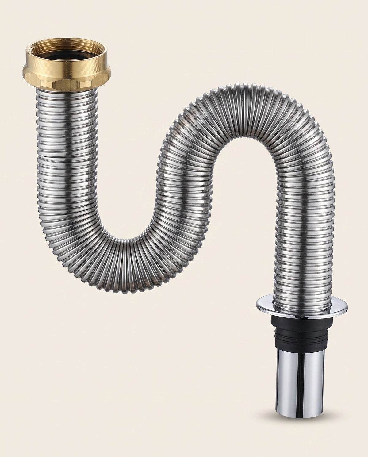 Tuyau de vidange flexible en acier inoxydable - hero