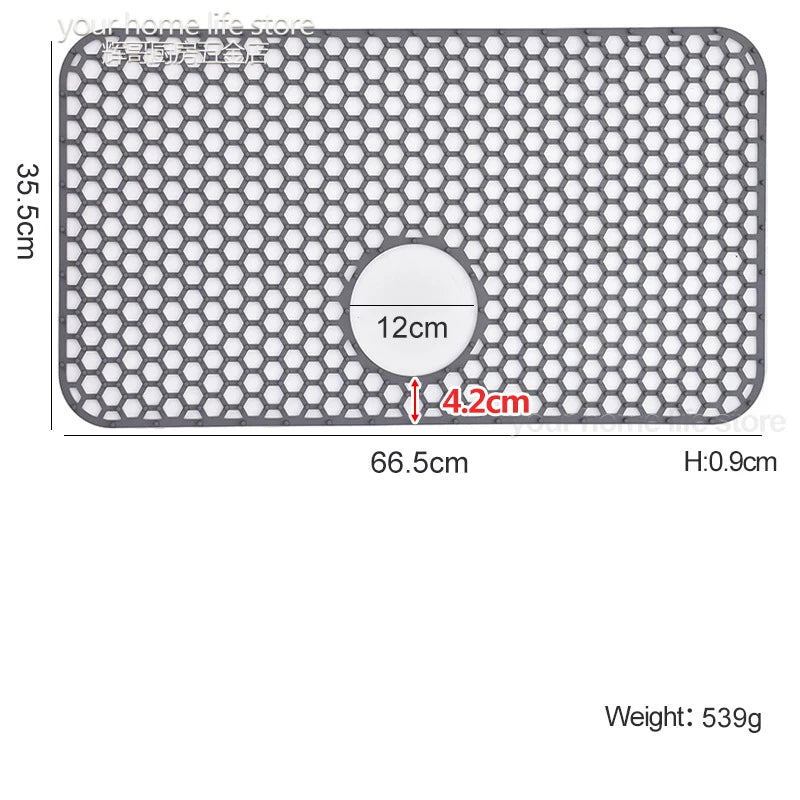 Protections pour évier de cuisine, protègent l'évier des taches, des dommages, des rayures, grille d'évier lavable au lave-vaisselle, tapis d'évier, pour la cuisine
