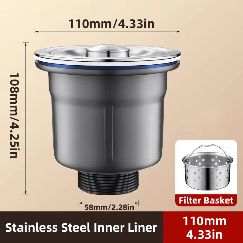 Raccords de tuyaux d'égout pour lavabo à Double évier, ensemble de tuyaux de Drainage pour évier à Double vaisselle, tuyau de vidange de cuisine Anti-odeur