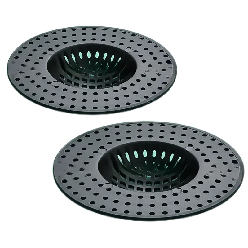 Filtre d'évier de cuisine en plastique, filtre d'égout, bouchon de filet de filtrage, Drain de sol, collecteur de cheveux, collecteur de déchets pour accessoires pour la maison