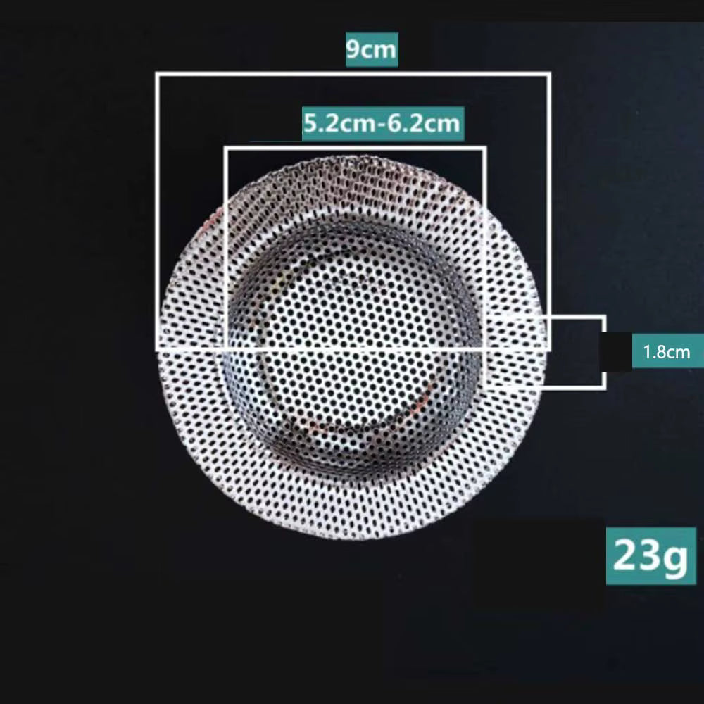 Filtre de vidange en maille inox
