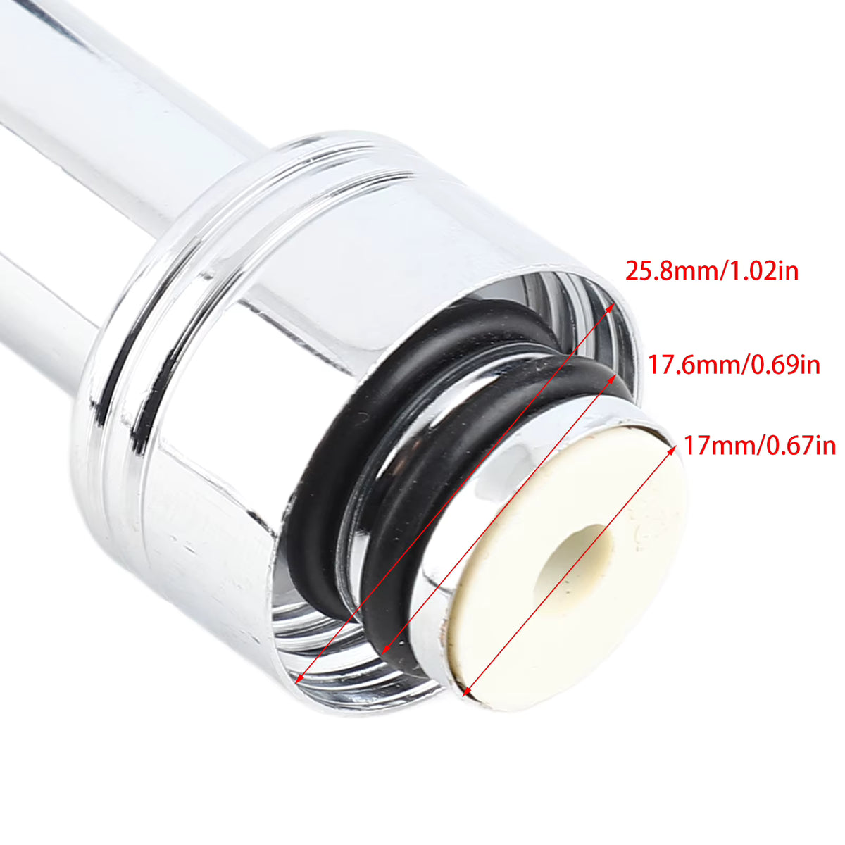 Bec pivotant de robinet en inox 304