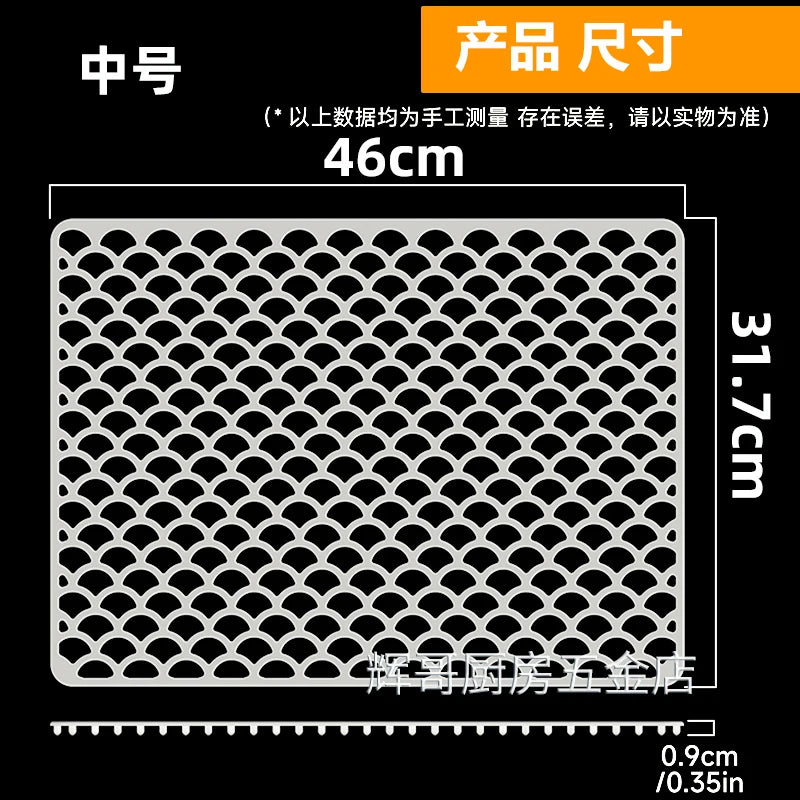 Protections pour évier de cuisine, protègent l'évier des taches, des dommages, des rayures, grille d'évier lavable au lave-vaisselle, tapis d'évier, pour la cuisine