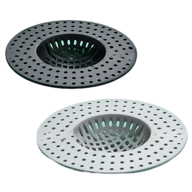 Filtre d'évier de cuisine en plastique, filtre d'égout, bouchon de filet de filtrage, Drain de sol, collecteur de cheveux, collecteur de déchets pour accessoires pour la maison