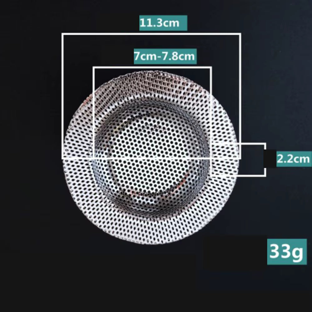 Filtre de vidange en maille inox
