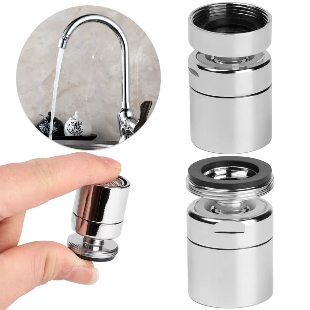 Aérateur de robinet pivotant avec pulvérisation