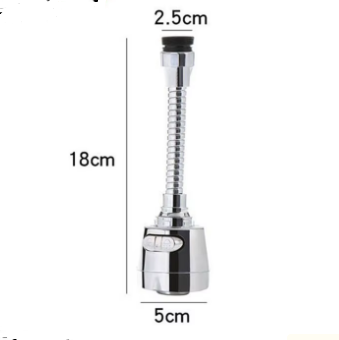 Aérateur orientable à 360° pour robinet