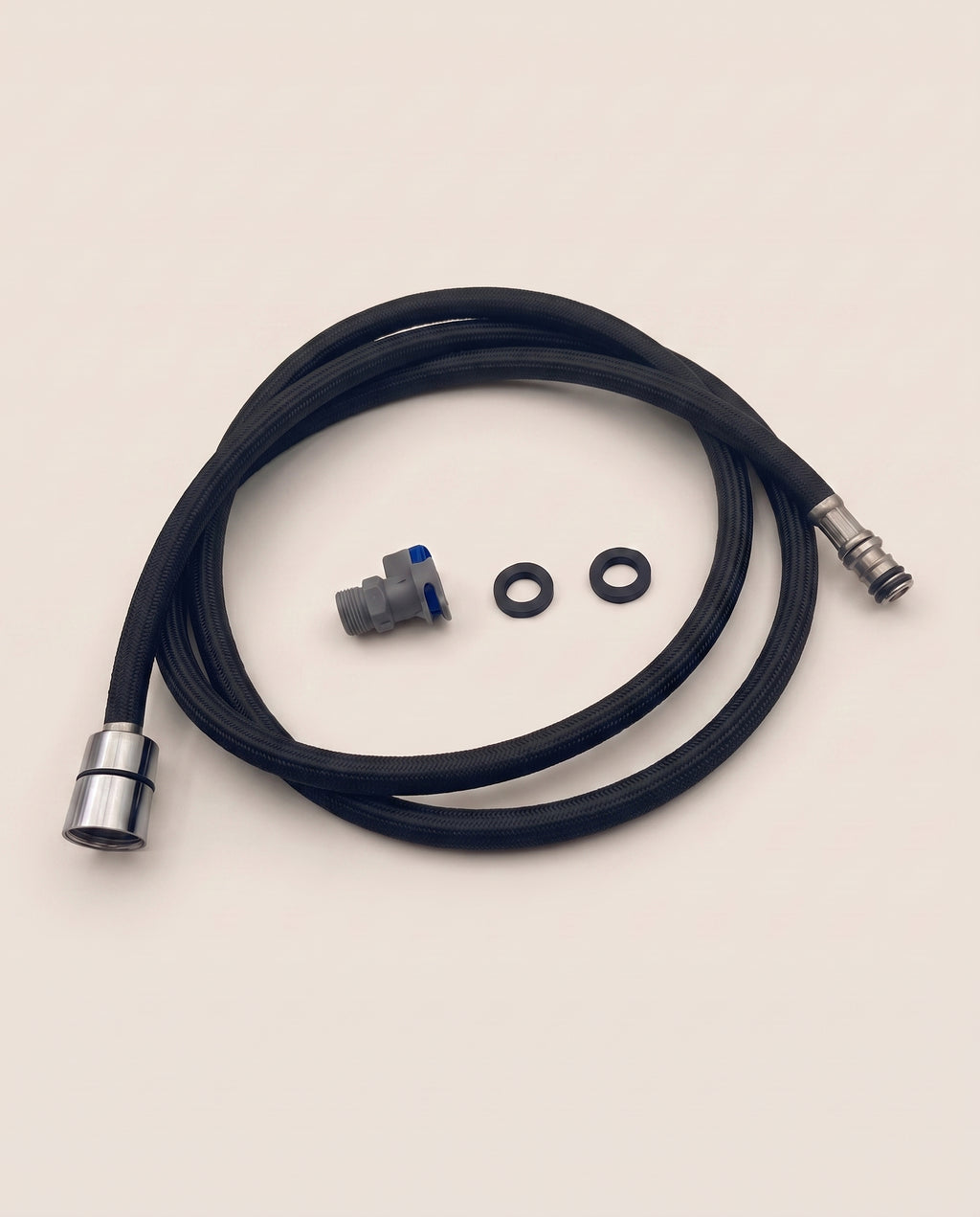 Flexible extractible en nylon 150 cm pour robinet - variant