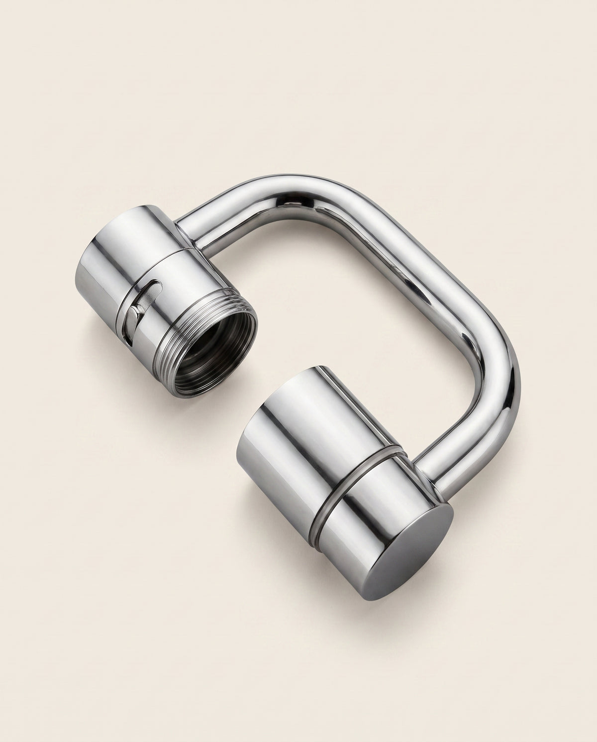 Extension de robinet pivotante en acier inoxydable, double mode, universelle - hero