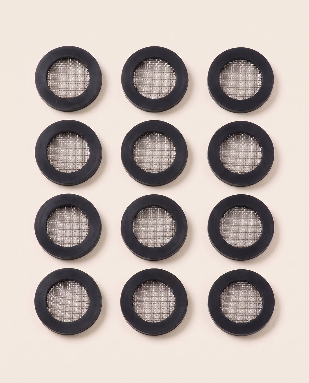 Joints filtrants en caoutchouc de 12 mm, lot de 10 - variant