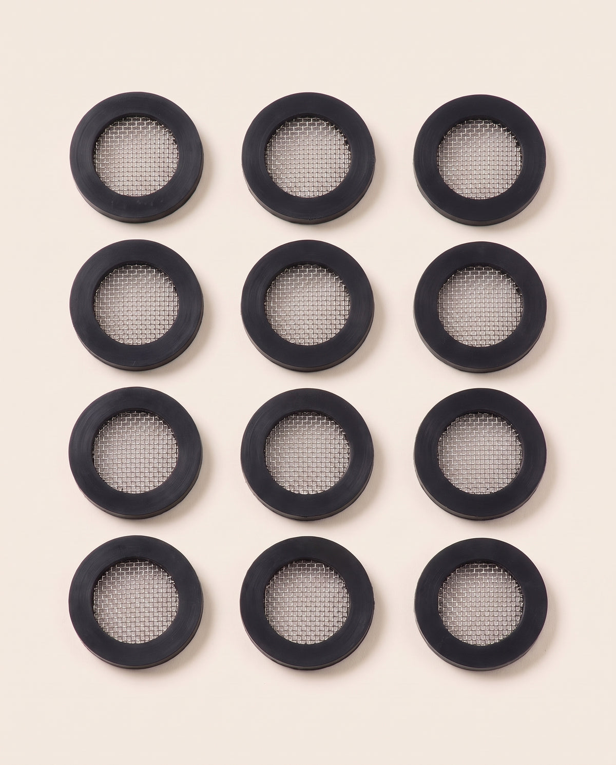Joints filtrants en caoutchouc de 12 mm, lot de 10 - variant
