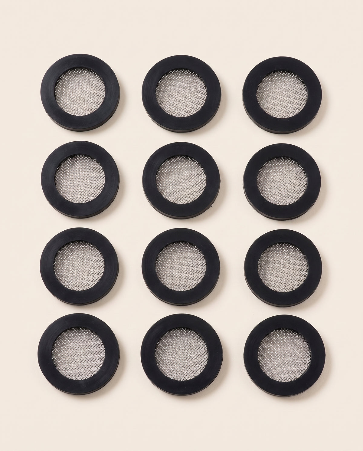 Joints filtrants en caoutchouc de 12 mm, lot de 10 - hero