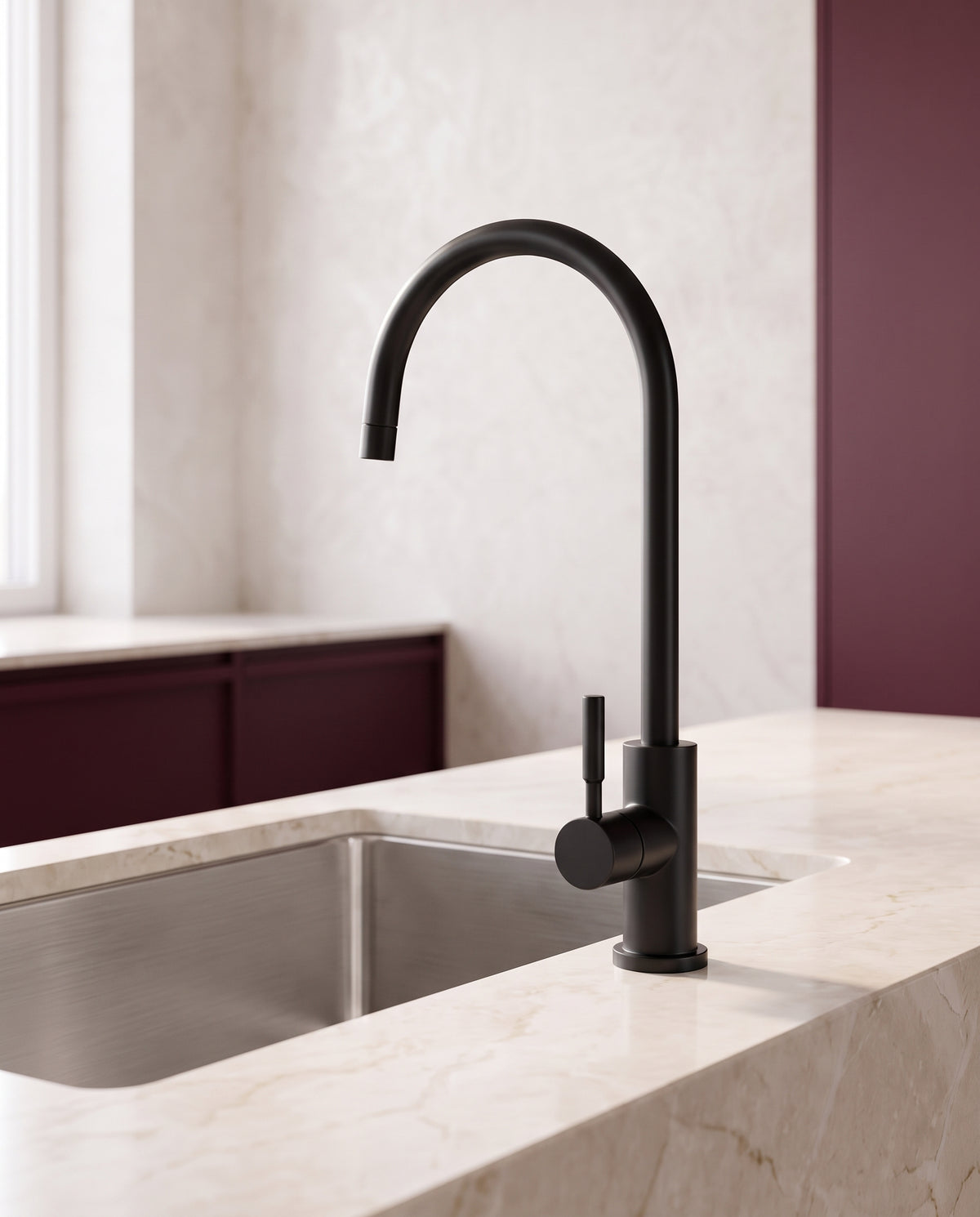 Robinet pour eau filtrée en acier inoxydable 304 - variant