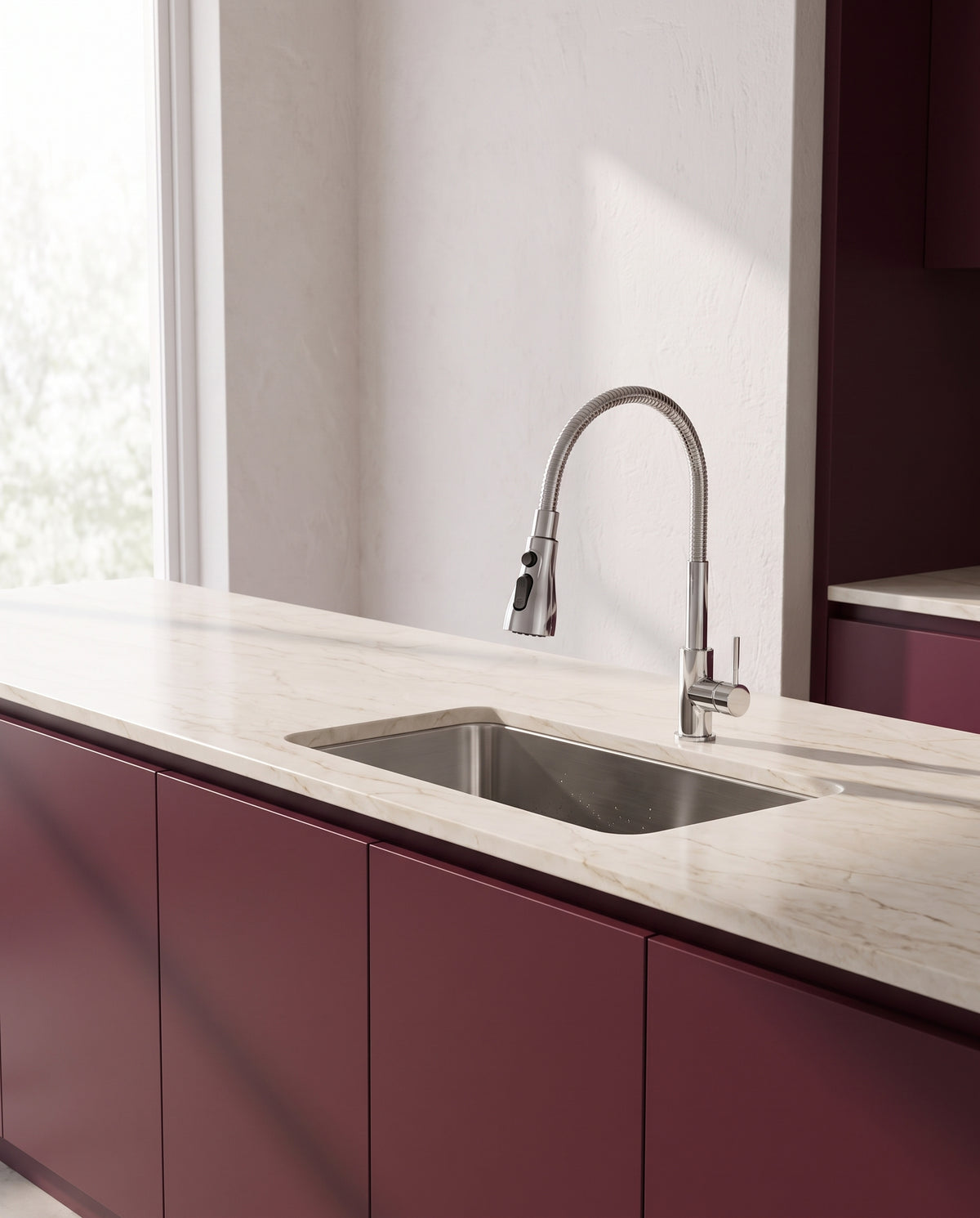 Mitigeur de cuisine flexible 3-en-1 - ambiance
