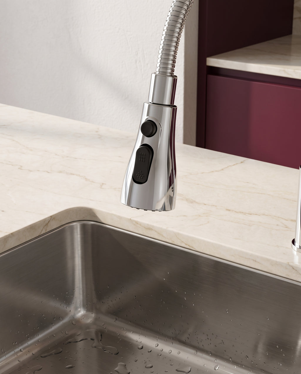 Mitigeur de cuisine flexible 3-en-1 - hero