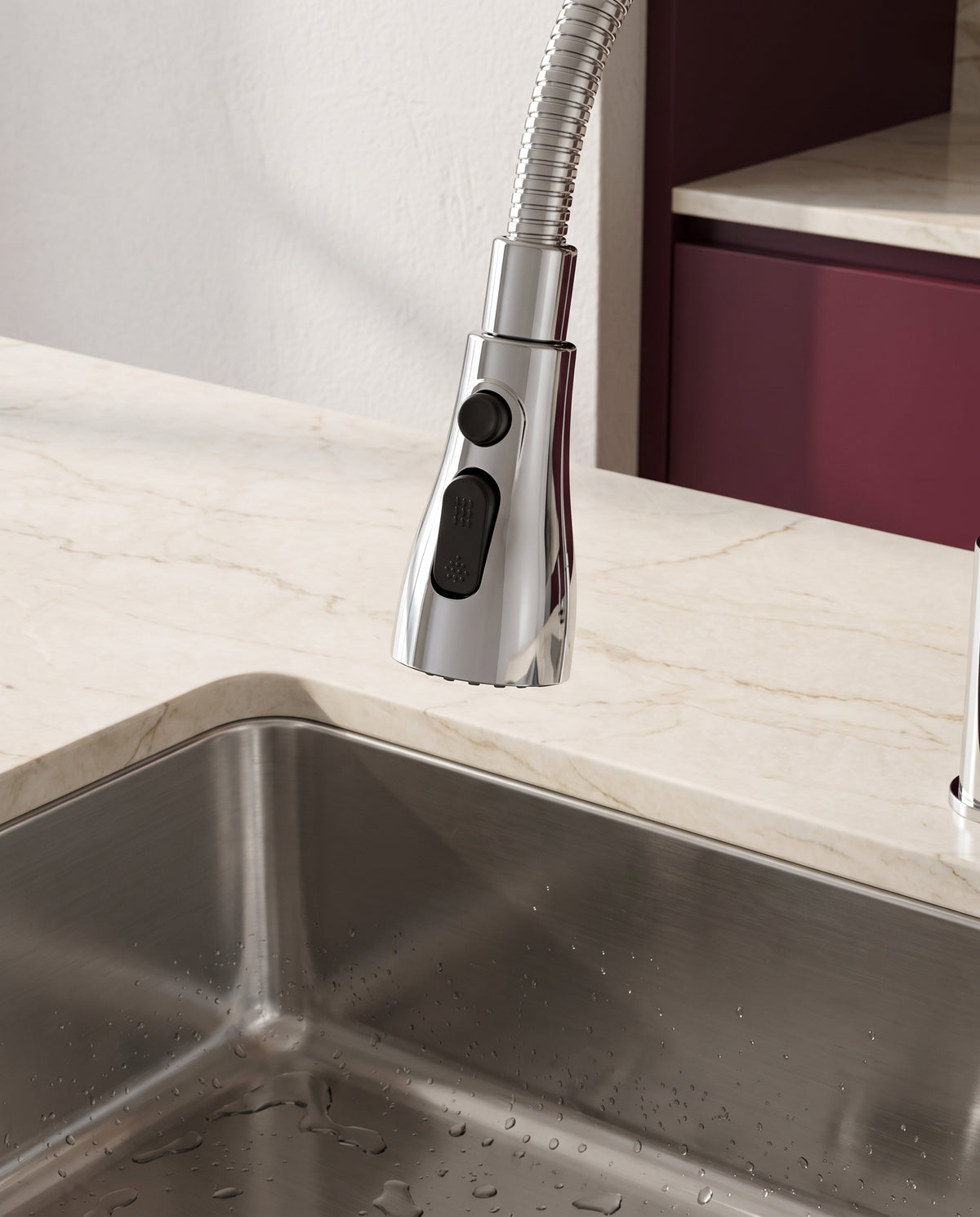 Mitigeur de cuisine flexible 3-en-1 - hero