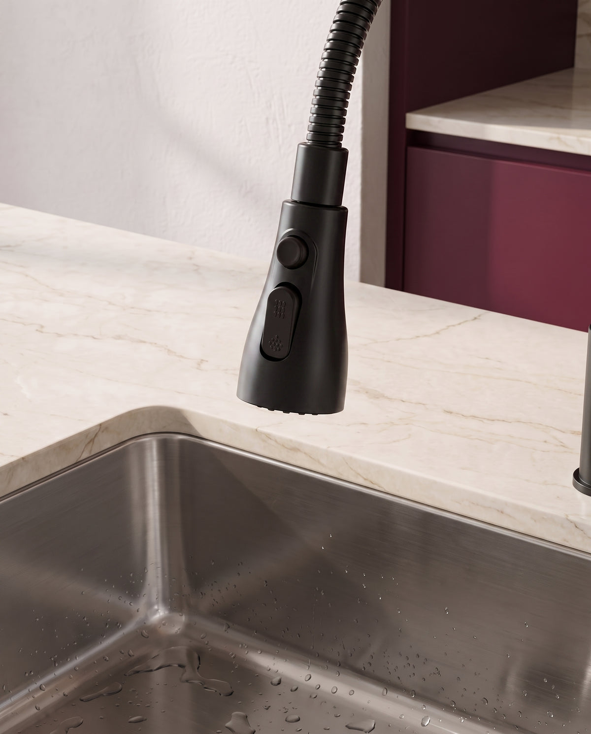Mitigeur de cuisine flexible 3-en-1 - variant