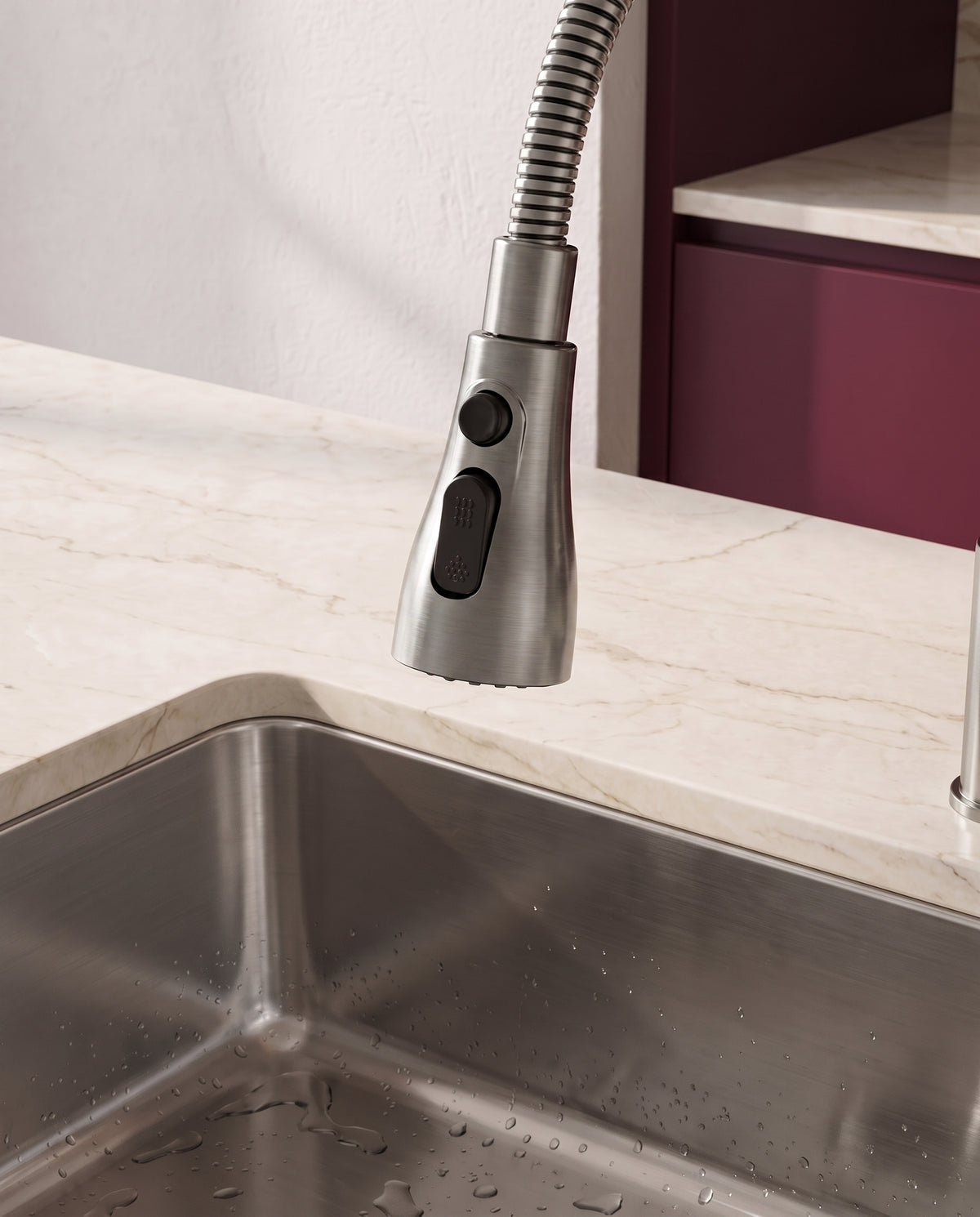 Mitigeur de cuisine flexible 3-en-1 - variant