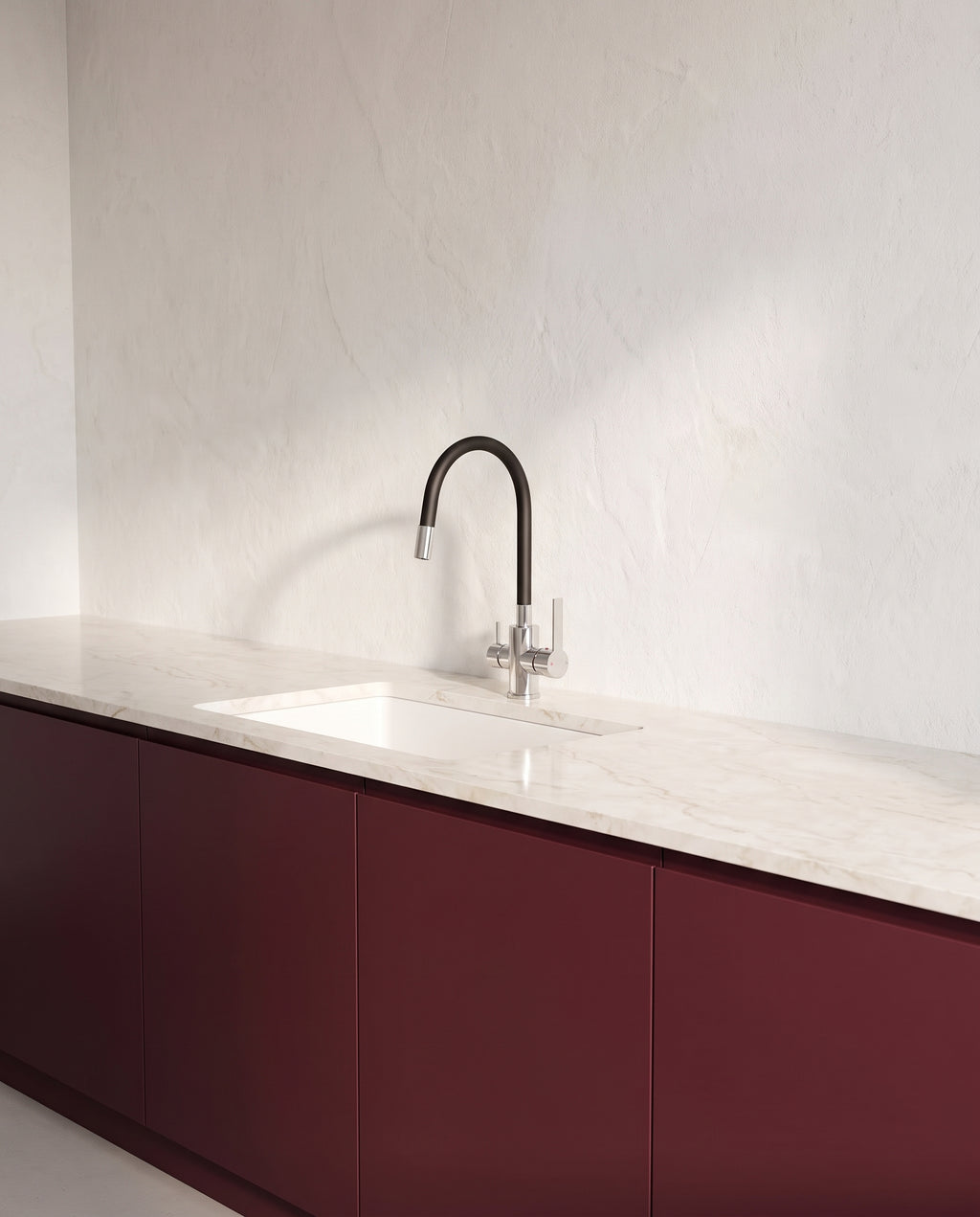 Mitigeur de cuisine pour eau chaude et froide - ambiance