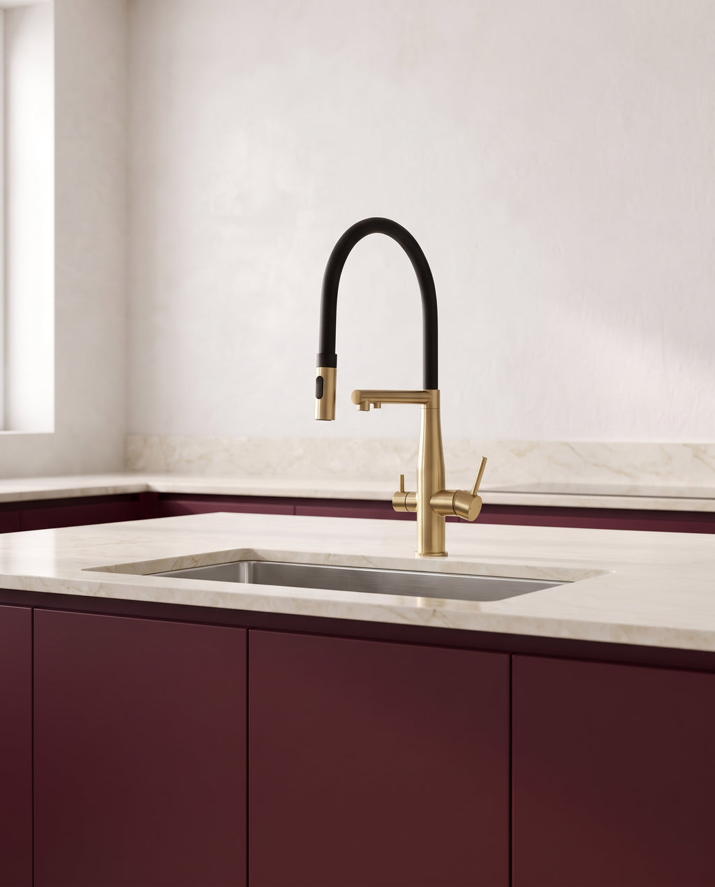 Robinet de cuisine avec sortie pour eau filtrée - ambiance