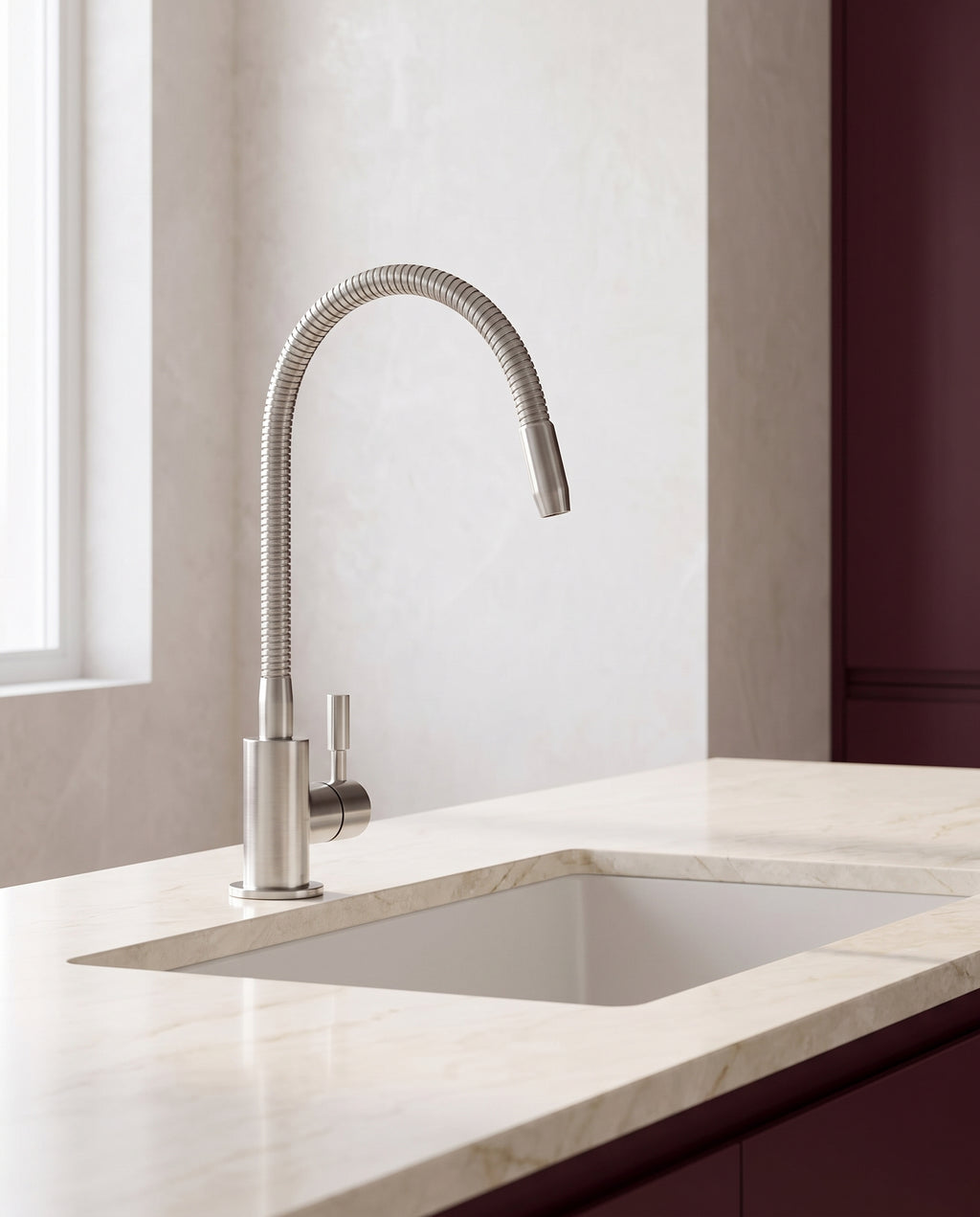 Robinet col de cygne pour eau filtrée - hero