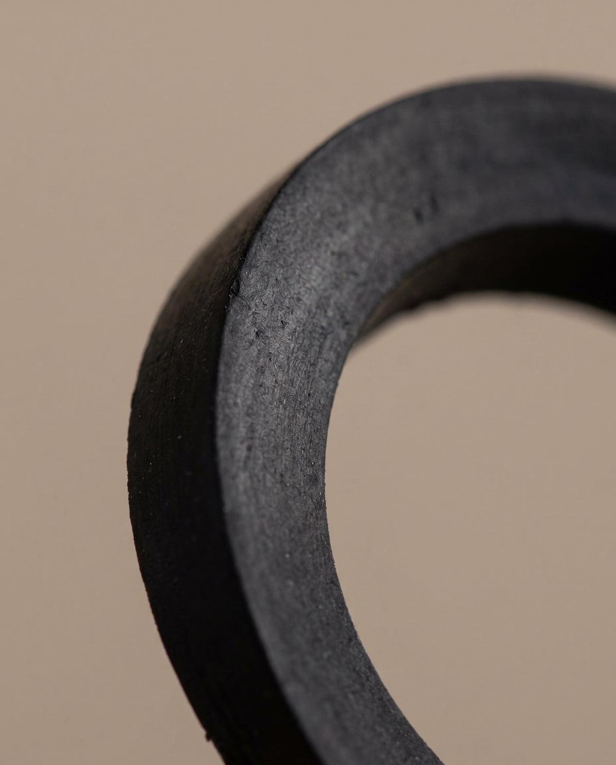 Rondelles plates en caoutchouc pour robinet - macro detail